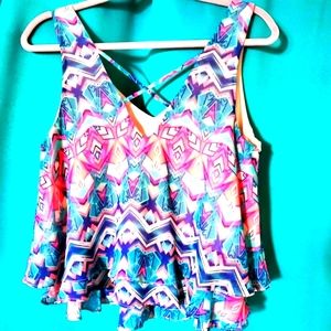 Criss Cross Back Top